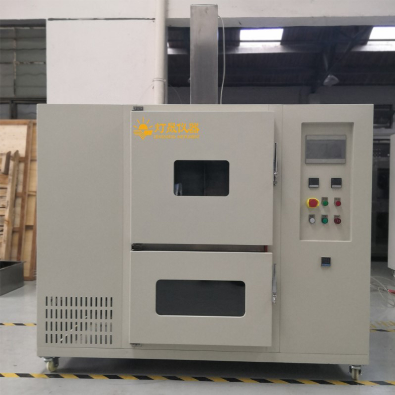 Zoutoplossing onderdompelingstestkamer